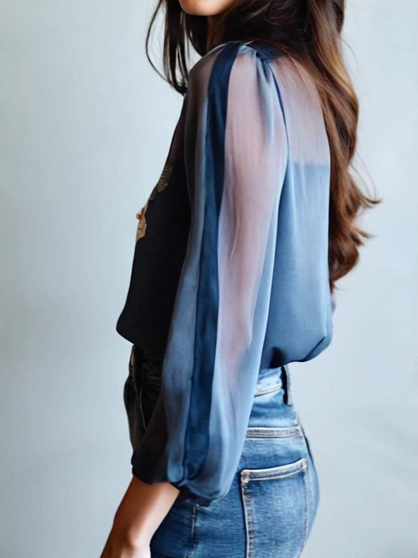 Stylish Floral Boho Blouse