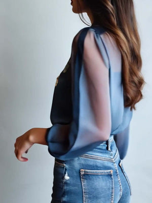 Stylish Floral Boho Blouse