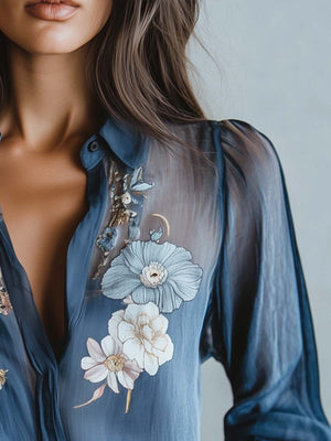 Stylish Floral Boho Blouse