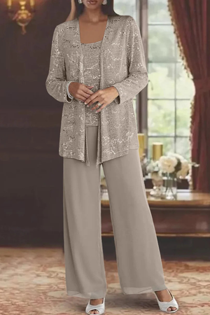 Women's Elegant 3-Piece Wide-Leg Pants Set
