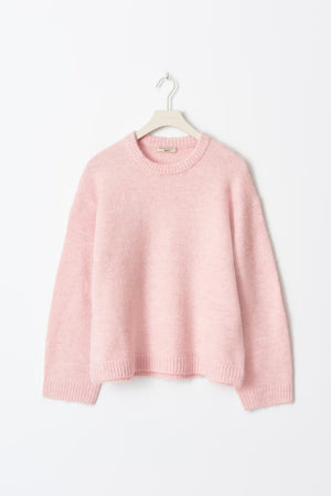 Women's Relaxed Crew Neck Knit Sweater