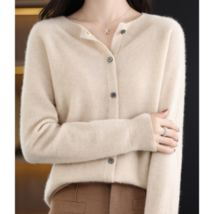 Women's Classic Soft-Knit Button Cardigan