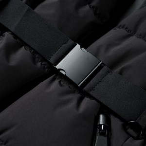 Stylish Women's Water-Resistant Puffer Jacket with Belt