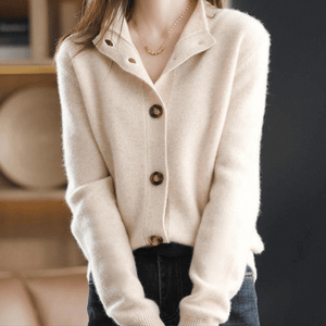 Women's Classic Button Front Knit Cardigan Sweater