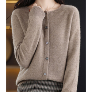 Women's Classic Soft-Knit Button Cardigan