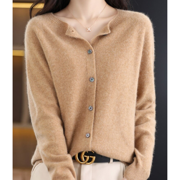 Women's Classic Soft-Knit Button Cardigan
