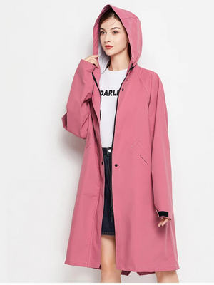 Stylish Women's Waterproof Rain Jacket