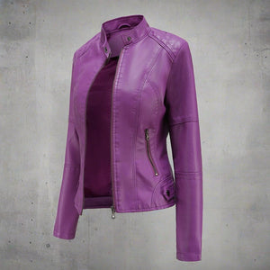 Stylish Women's Leather Jacket