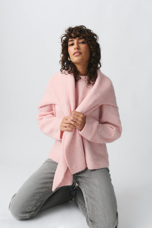 Women's Relaxed Crew Neck Knit Sweater