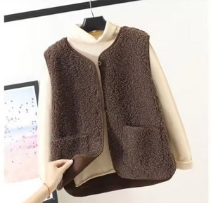 Women's Winter Fleece Vest with Cozy Everyday Comfort