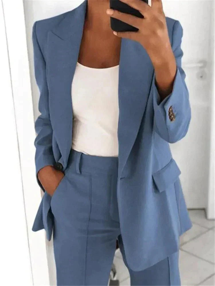 Women's Elegant Two-Piece Set with Coordinated Design