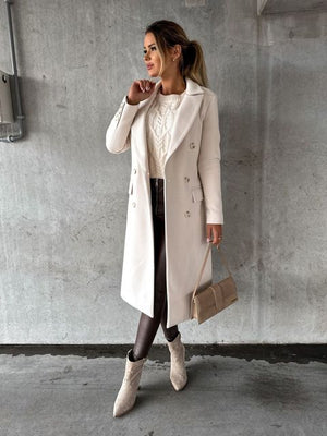 Women's Double-Breasted Winter Jacket