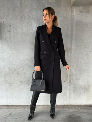 Women's Double-Breasted Winter Jacket