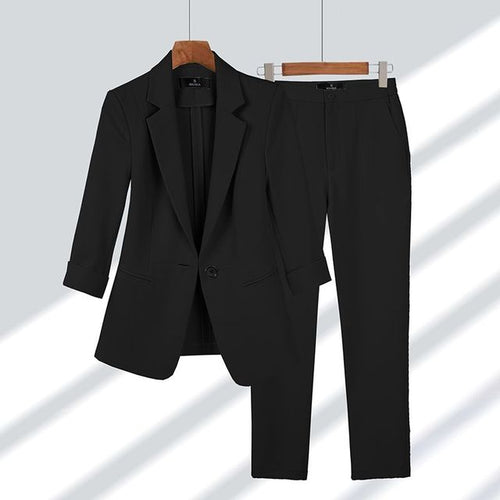 Elegant Blazer & Trouser Set for Women