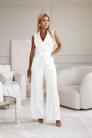 Chic Women's Wide-Leg Jumpsuit Stylish Design