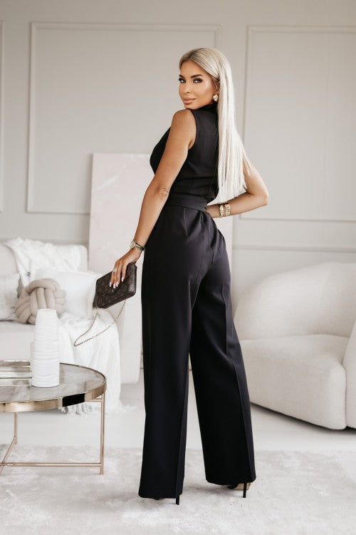 Chic Women's Wide-Leg Jumpsuit Stylish Design