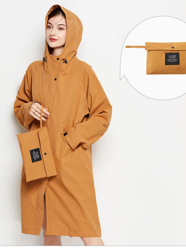 Stylish Women's Waterproof Rain Jacket