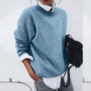 Women's Knit Sweater Round Neck