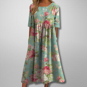 Women's Botanical Breeze Midi Dress