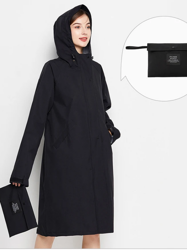 Stylish Women's Waterproof Rain Jacket