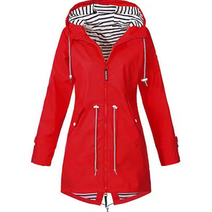 Women's Waterproof Hooded Coat