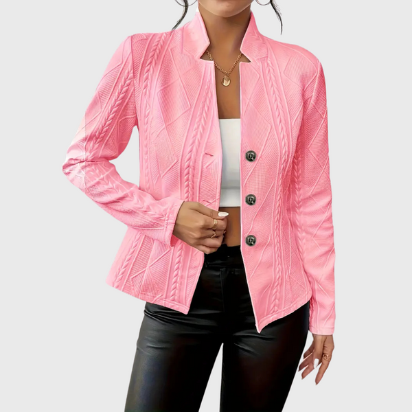Women's Tailored Blazer with Refined Details