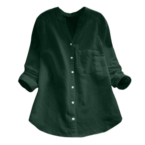Women’s Relaxed Button-Up Long Sleeve Shirt