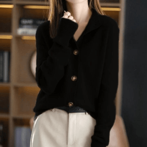 Women's Classic Button Front Knit Cardigan Sweater