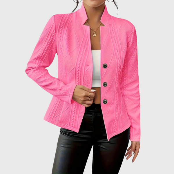 Women's Tailored Blazer with Refined Details