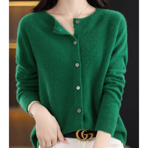 Women's Classic Soft-Knit Button Cardigan