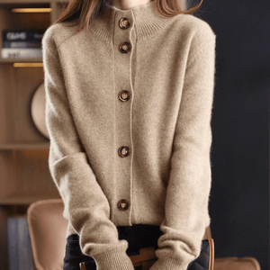 Women's Classic Button Front Knit Cardigan Sweater