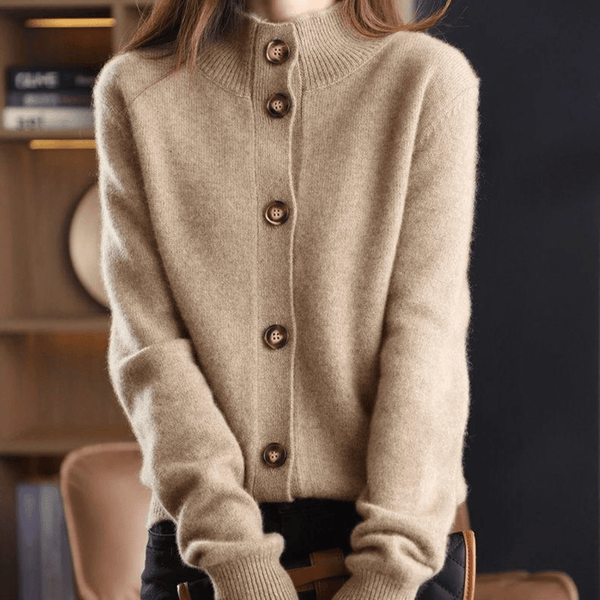 Women's Classic Button Front Knit Cardigan Sweater