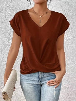 Stylish Summer Women's Short Sleeve Top