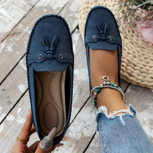 Elegant Classic Bow Loafers for Timeless Style