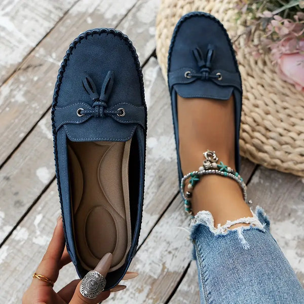 Elegant Classic Bow Loafers for Timeless Style