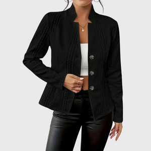 Women's Tailored Blazer with Refined Details