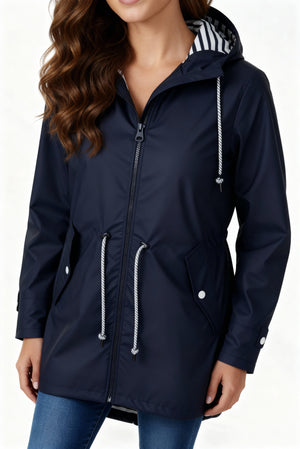 Women's Waterproof Hooded Coat