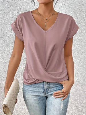 Stylish Summer Women's Short Sleeve Top