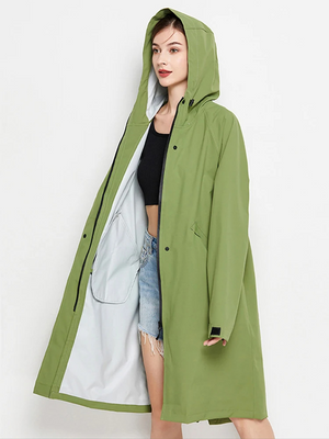 Stylish Women's Waterproof Rain Jacket