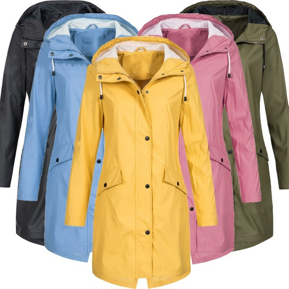 Lightweight Windproof Waterproof Raincoat for Women