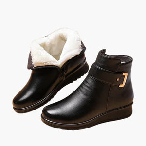 Botines de mujer con cremallera lateral