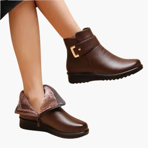 Botines de mujer con cremallera lateral