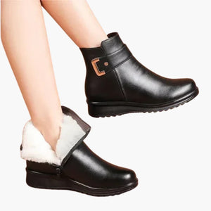 Botines de mujer con cremallera lateral