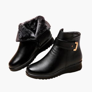 Botines de mujer con cremallera lateral