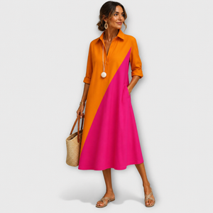 Women's Midi Dress - Versatile Day to Night
