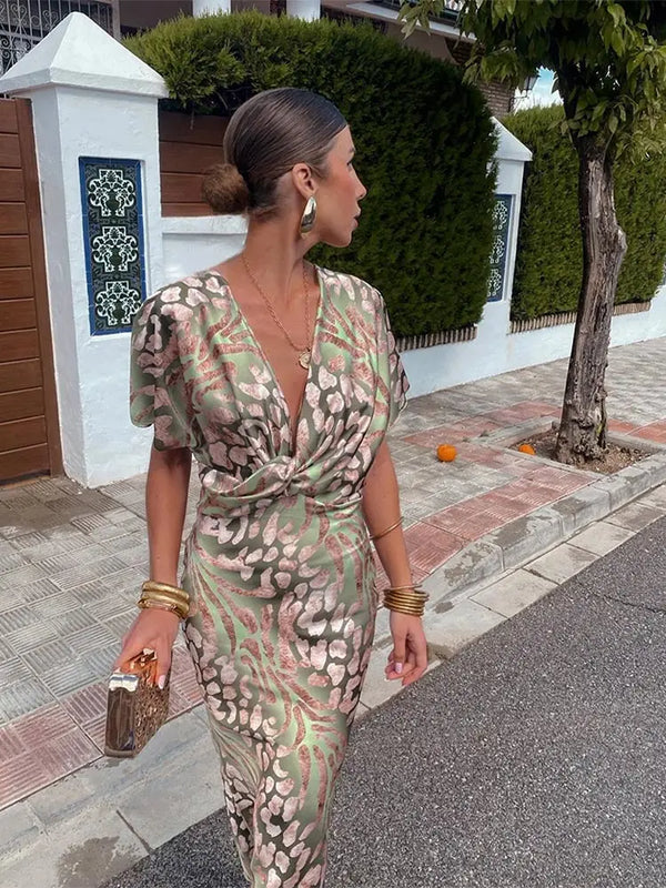 Chic Versatile Wrap Dress for Effortless Style
