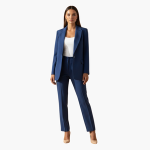 Tailored Notch Lapel Women's Suit Set Slim Fit