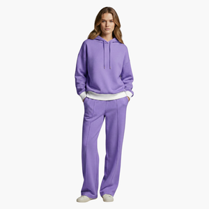 Stylish Women's Two-Piece Set Hooded