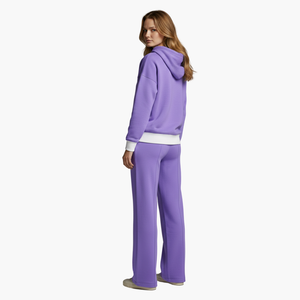 Stylish Women's Two-Piece Set Hooded
