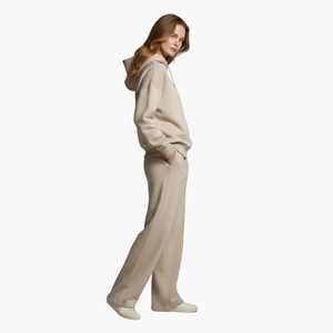 Stylish Women's Two-Piece Set Hooded